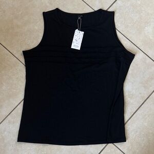 Elegant Black Tank Top